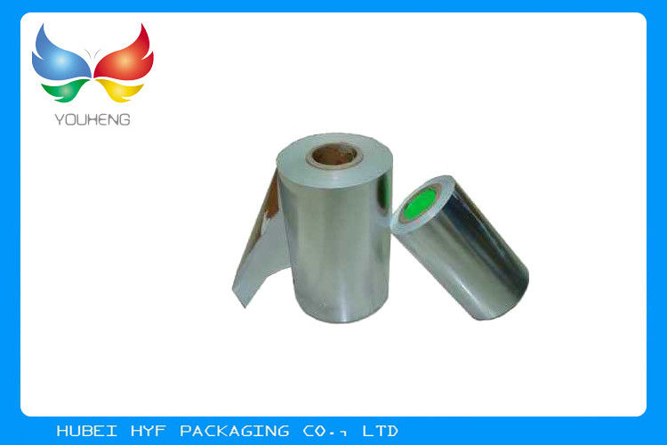 High End Packaging Vacuum Srebrny papier metalowy z powłoką jednostronnie naklejoną na etykiecie butelki wina o gramaturze 70 g / m2